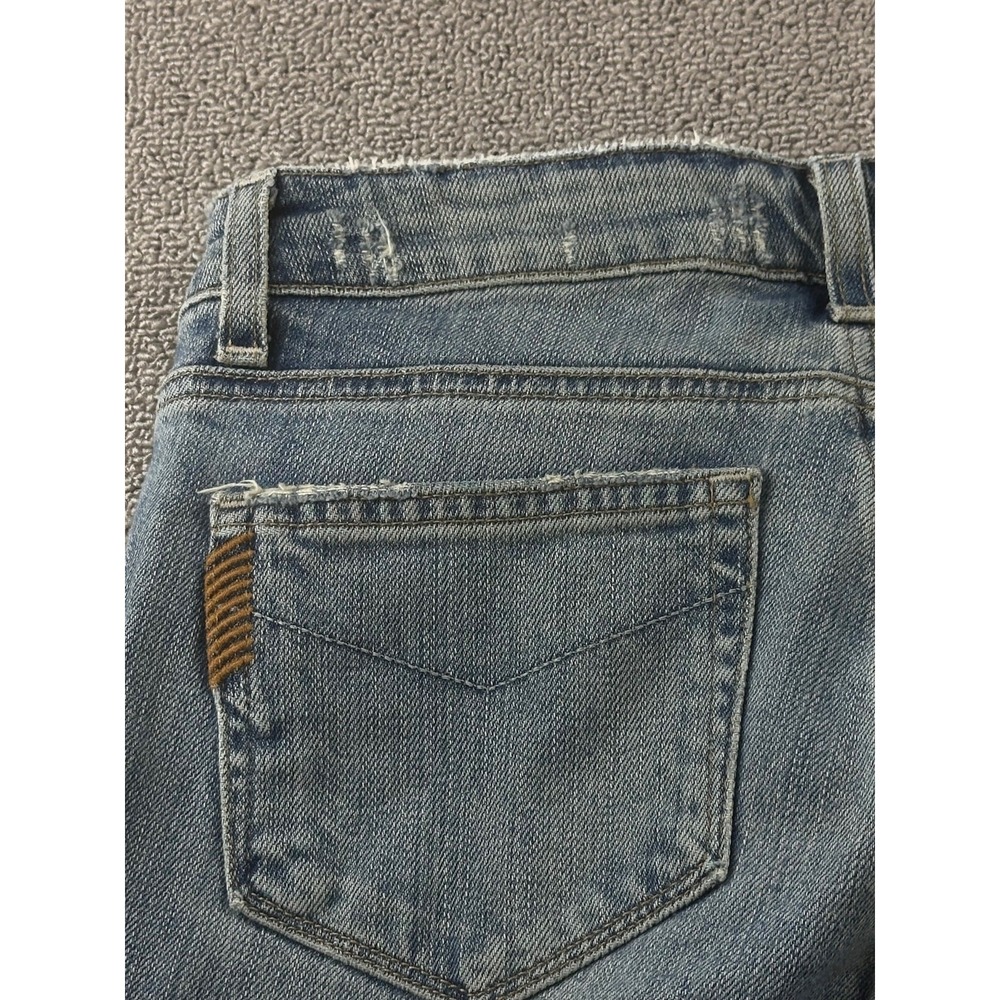 Paige Jeans Women 27 Blue Laurel Canyon Bootcut Low Rise Stretch USA Made Hippie - Picture 8 of 8